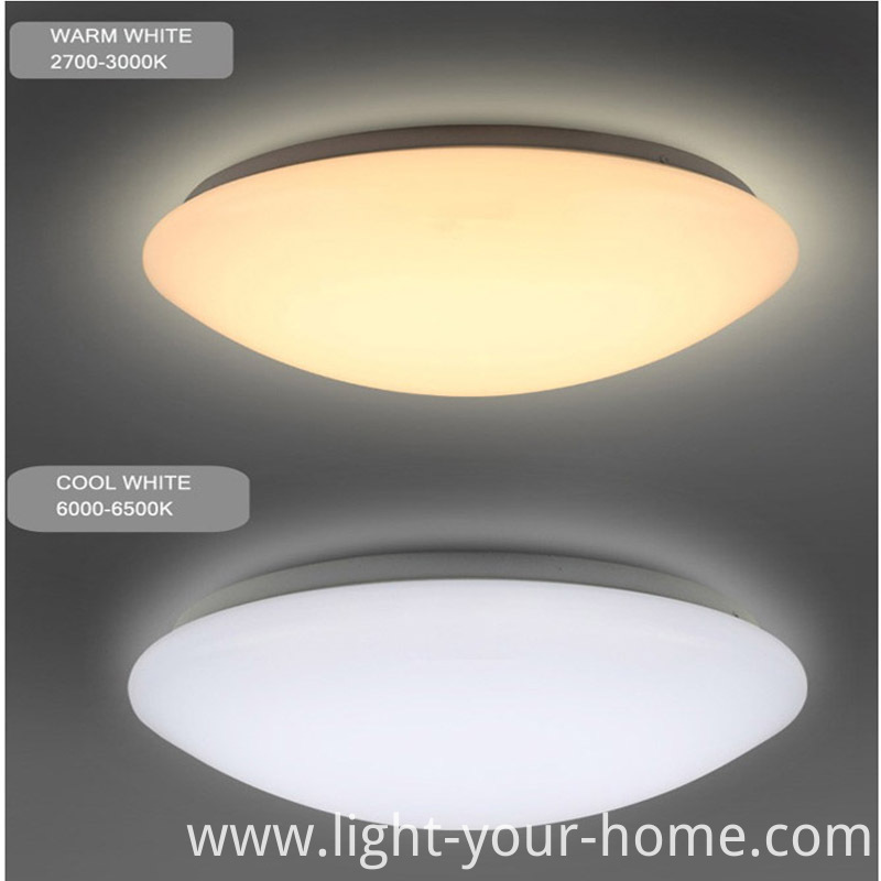 SAA Ce RoHS 12W 16W 20W/30W/50W IP54 LED Microwave Sensor Flush Mount Ceiling Lights